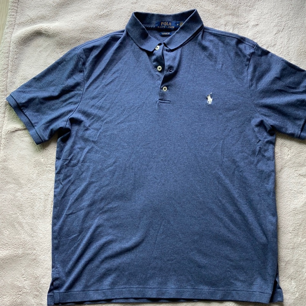 Blue Medium Sized Polo